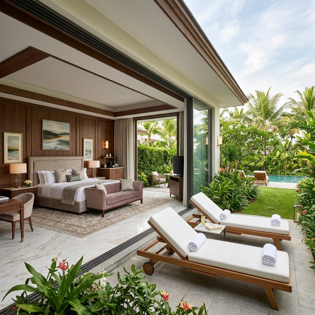 Tarihi Kumbaba Oteli - Deluxe Bahçe Odası